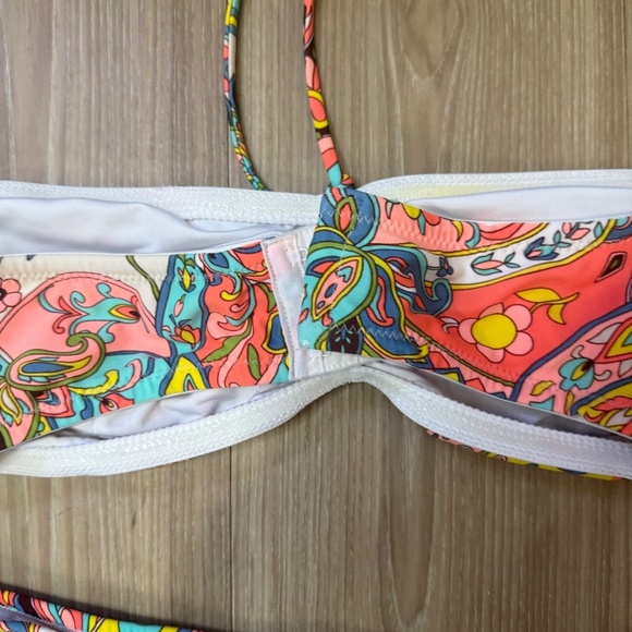 Shoshanna Bandeau Bikini Set – Size D Top / XL Bott - Picture 6 of 9